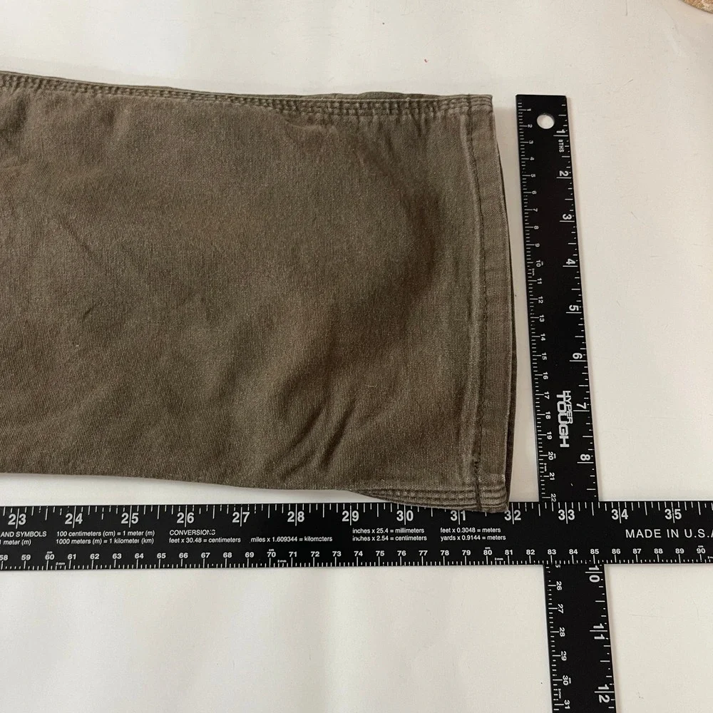 Ariat Pants Mens 40x32 Brown Rebar M4 Relaxed Straight Canvas Workwear Outdoor